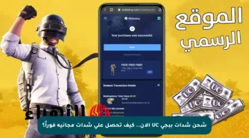 شحن شدات ببجي UC الآن.. كيف تحصل على شدات مجانية فوراً؟